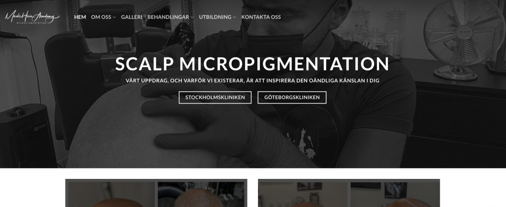 MadeHairAcademy - Scalp Micropigmentation